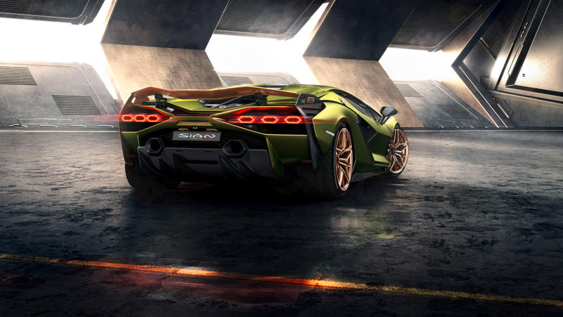 Illustration for article titled The 2020 Lamborghini Sián Is Here With 819 HP And A Hybrid V12